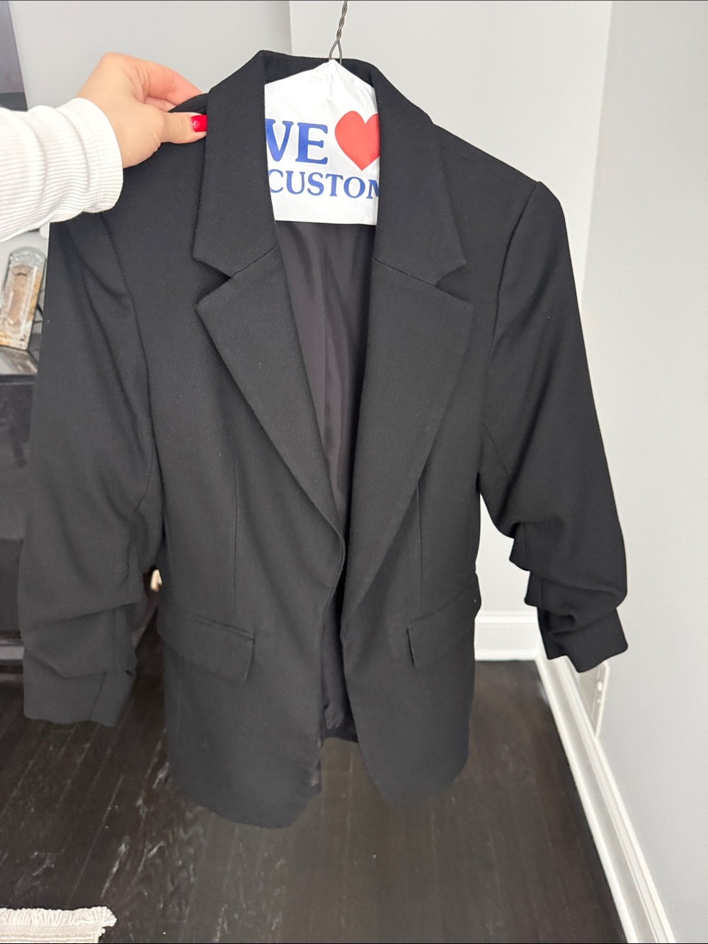 H&M Black Women's Tailored Blazer